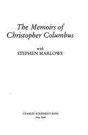 Cover of The memoirs of Christopher Columbus