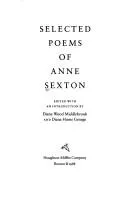 Cover of Selected poems of Anne Sexton
