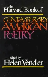 Cover of The Harvard book of contemporary American poetry