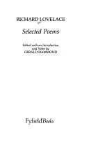 Cover of Selected poems