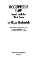 Cover of Occupier's law