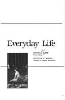 Cover of Sociology and everyday life