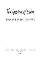 Cover of The garden of Eden