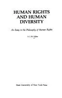 Cover of Human rights and human diversity