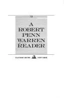 Cover of A Robert Penn Warren reader