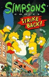 Cover of Simpsons comics Strike Back