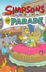 Cover of Simpsons comics on parade