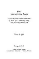Cover of Four introspective poets