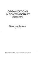 Cover of Organizations in contemporary society
