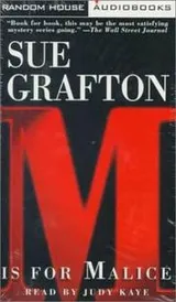 Cover of M is for Malice (Sue Grafton)