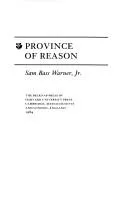 Cover of Province of reason