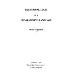 Cover of Equational logic as a programming language