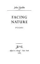 Cover of Facing nature