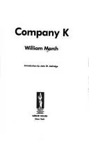 Cover of Company K