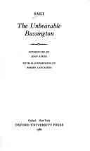 Cover of The Unbearable Bassington