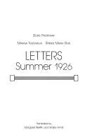 Cover of Boris Pasternak, Marina Tsvetayeva, Rainer Maria Rilke