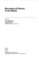 Cover of Prevention of disease in the elderly