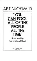 Cover of You can fool all of the people all the time