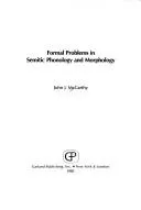 Cover of Formal problems in semitic phonology and morphology