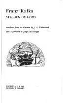 Cover of Short Stories
