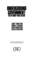 Cover of Underground government