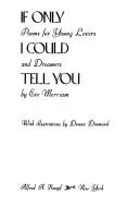 Cover of If only I could tell you