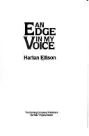 Cover of An edge in my voice