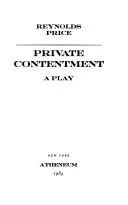 Cover of Private contentment