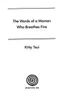 Cover of The words of a woman who breathes fire