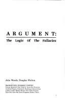 Cover of Argument, the logic of the fallacies