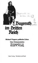 Cover of Bayreuth im Dritten Reich