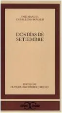 Cover of Dos días de setiembre