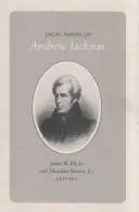 Cover of Legal papers of Andrew Jackson