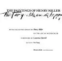 Cover of The paintings of Henry Miller