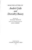 Cover of Selected letters of André Gide and Dorothy Bussy