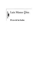 Cover of El eco de las bodas