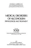 Cover of Medical disorders of alcoholism