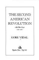 Cover of The second American revolution and other essays (1976-1982)