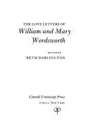 Cover of The love letters of William and Mary Wordsworth