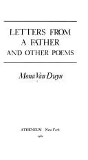 Cover of Letters from a father, and other poems
