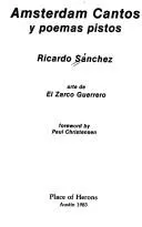 Cover of Amsterdam cantos y poemas pistos