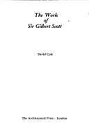 Cover of The work of Sir Gilbert Scott