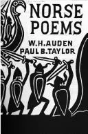 Cover of Norse Poems