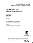 Cover of Input/output and imaging technologies II