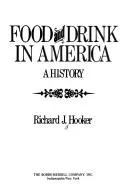 Cover of Food and drink in America