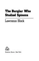 Cover of The burglar who studied Spinoza