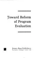 Cover of Toward reform of program evaluation
