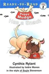 Cover of Puppy Mudge has a snack