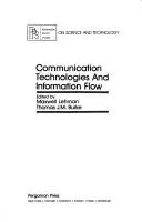 Cover of Communication technologies and information flow