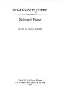 Cover of Selected prose